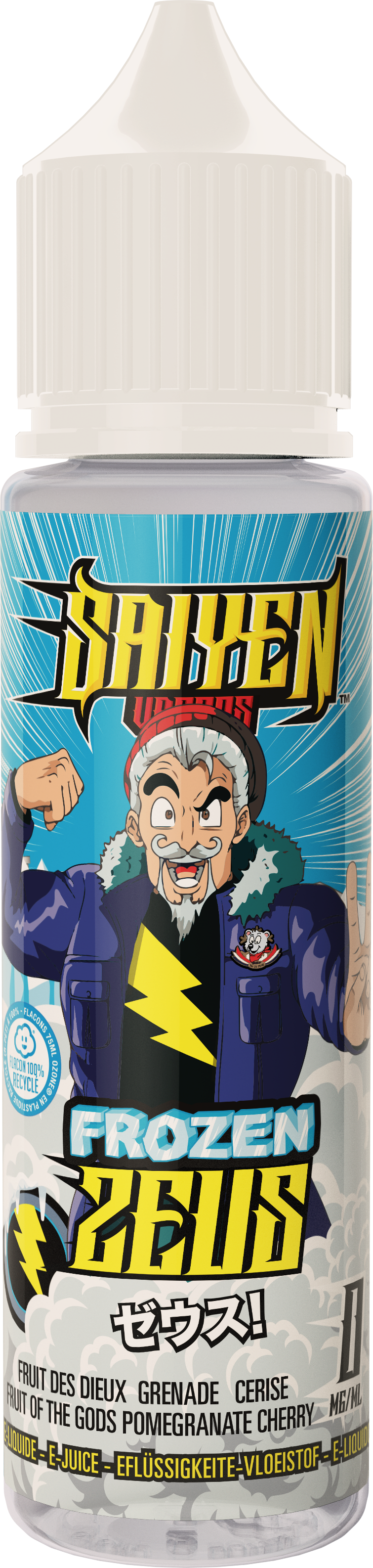 Saiyen Vapors Frozen Zeus par Swoke